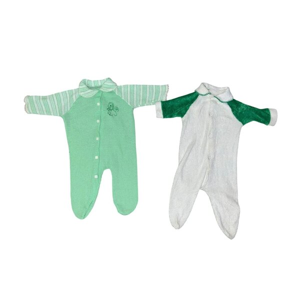 Vintage Infant Sleep N Play One Pieces Used Newborn 12 Items - Picture 3 of 6